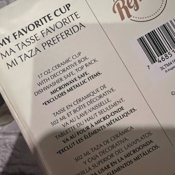 Ceramic travel mug with lid and gift box Paris Eiffel Tower - Picture 5 of 8